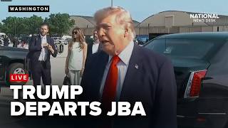 President Trump travels to North Dakota on new Air Force One plane