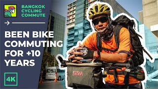 【4K】What Bike-Commuting Looks Like for a Man in His 50s with +10 Years of Experience