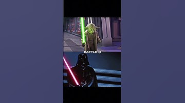 Yoda vs Darth Vader #starwars