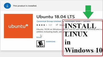 Install Ubuntu (Linux) in Windows 10 - The Easy Way || Shell Scripting