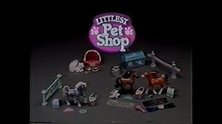 Littlest Pet Shop Sparkling Ponies And Pets Kenner Tv Commercial - 1995