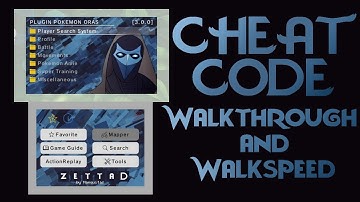 Pokemon ORAS : Cheat Code : Walkthrough and Walkspeed