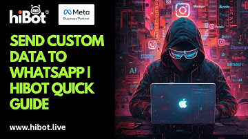 How to send custom field data to an external WhatsApp number? |HiBot Tutorial