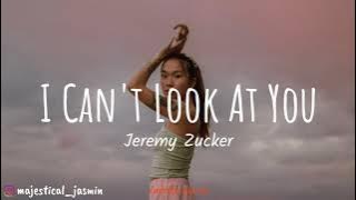 Jeremy Zucker - I Can't Look At You (Lyric Video)