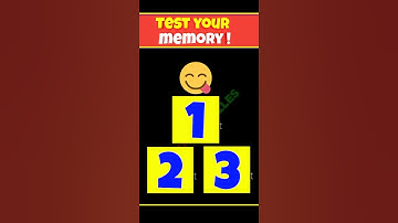 Memory Test #27। Riddles And Puzzles For IQ test। #shorts #riddle