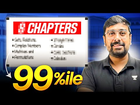START from ZERO: 99 Percentile in MATHS | JEE Main 2026 (not for NON-SERIOUS aspirants💀) | JEEfinity