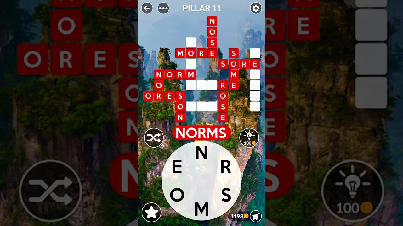 Wordscapes Pillar 11 | Wordscapes Answers