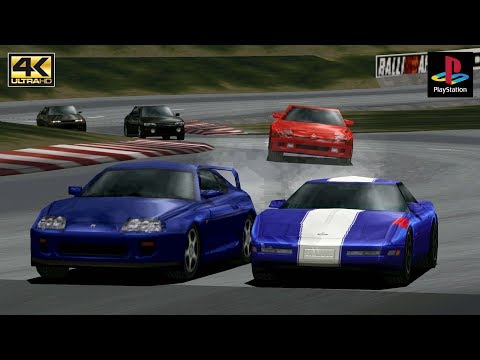 Gran Turismo - Gameplay PSX / PS1 / PGXP / Widescreen 4k 2160p (Beetle HW)