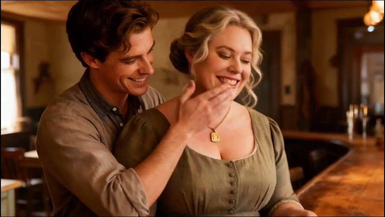 A Quiet Western Moment |  Rain and Love Between a Diner Owner and a Young Man