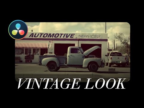 Make Videos Look Vintage in Davinci Resolve