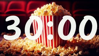 30 Minute Timer Movie Popcorn
