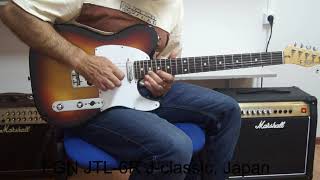 FUJIGEN FGN JTL-6R Telecaster J-classic, Japan - YouTube