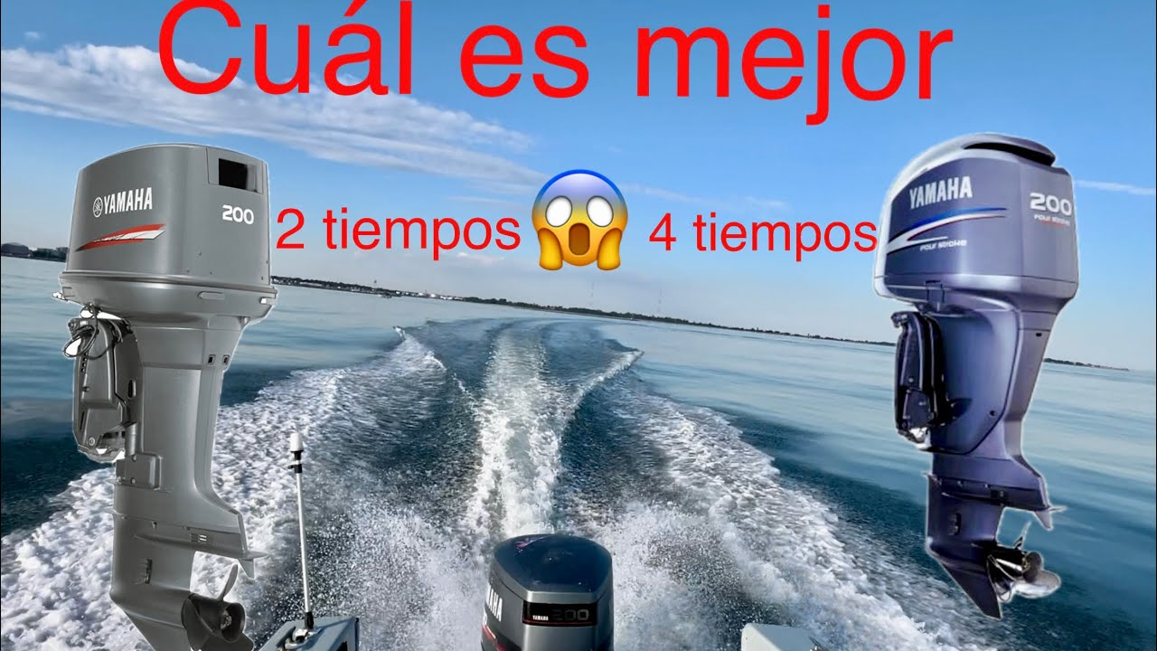 Yamaha 2 tiempos  VS  Yamaha 4 tiempos 