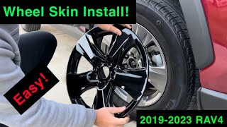 Rav 4 Gets Wheel Skins! Install (2019-2024 RAV4)