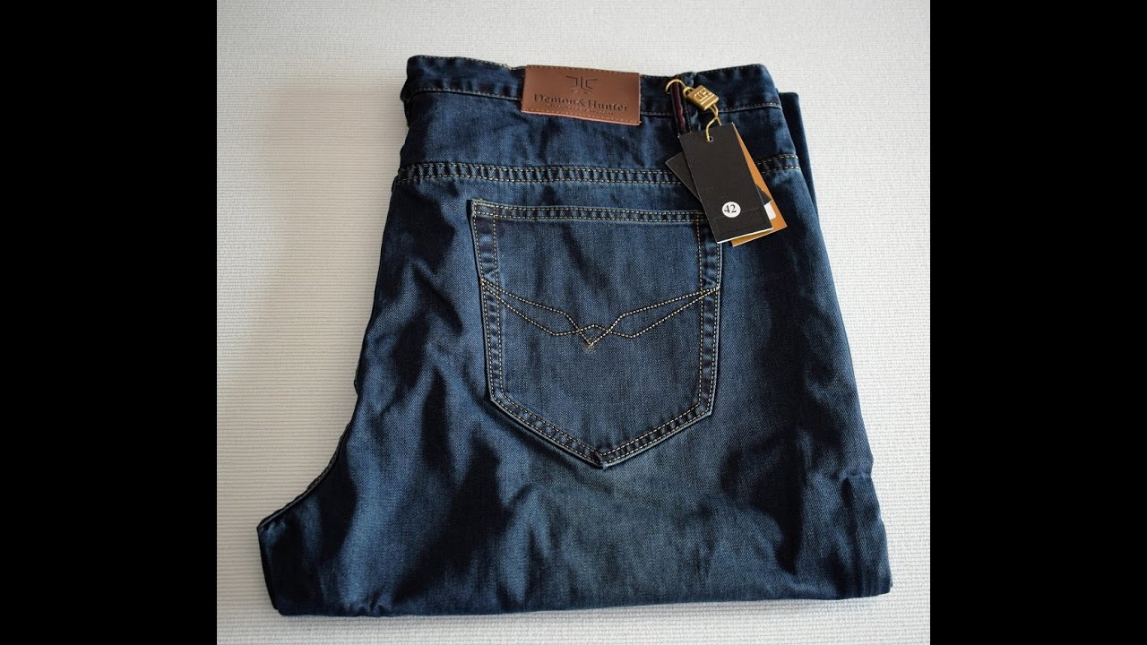 Vaqueros Jeans para Hombre Corte Recto Azul, Demon\u0026Hunter 800XNo 3 - YouTube