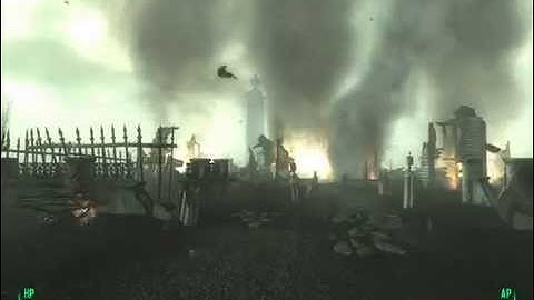 Calvert Mansion Explosion - Fallout 3 - Ultra High Settings