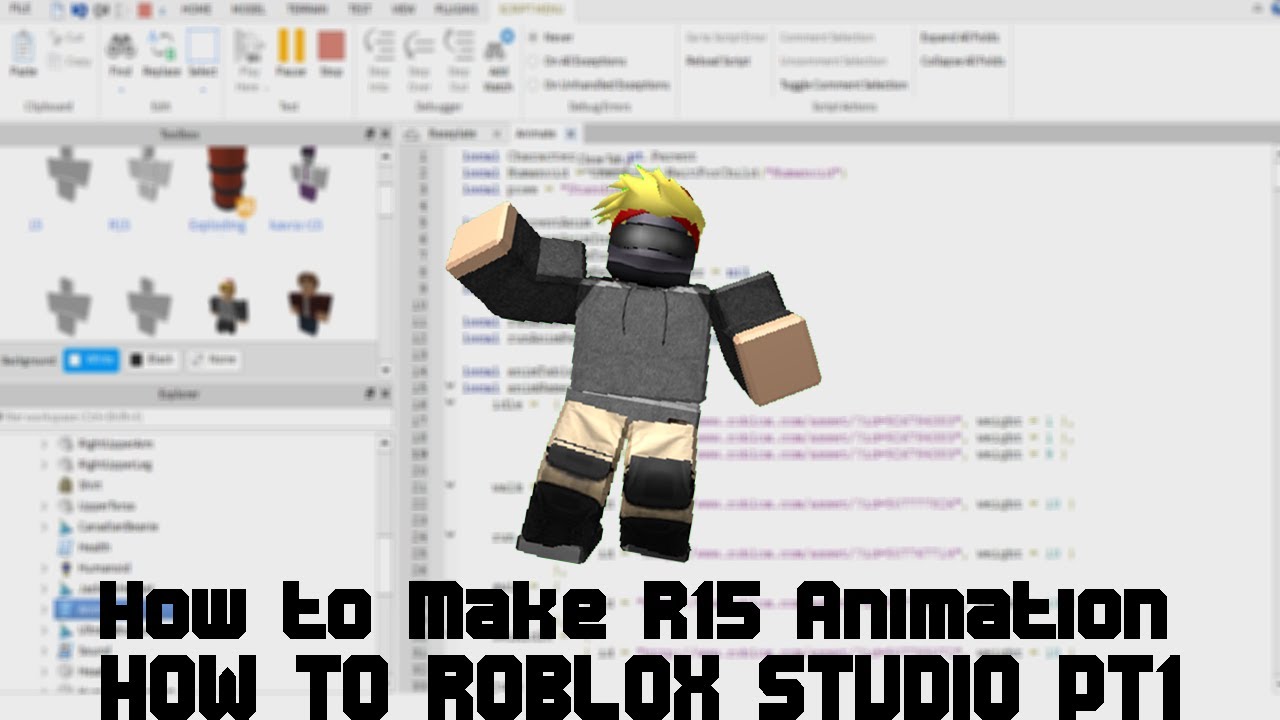 How To Make A Animation On Roblox