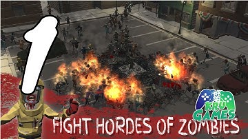 Overrun: Zombie Horde Apocalypse Survival TD Game Gameplay Walkthrough #1 (Android, IOS)