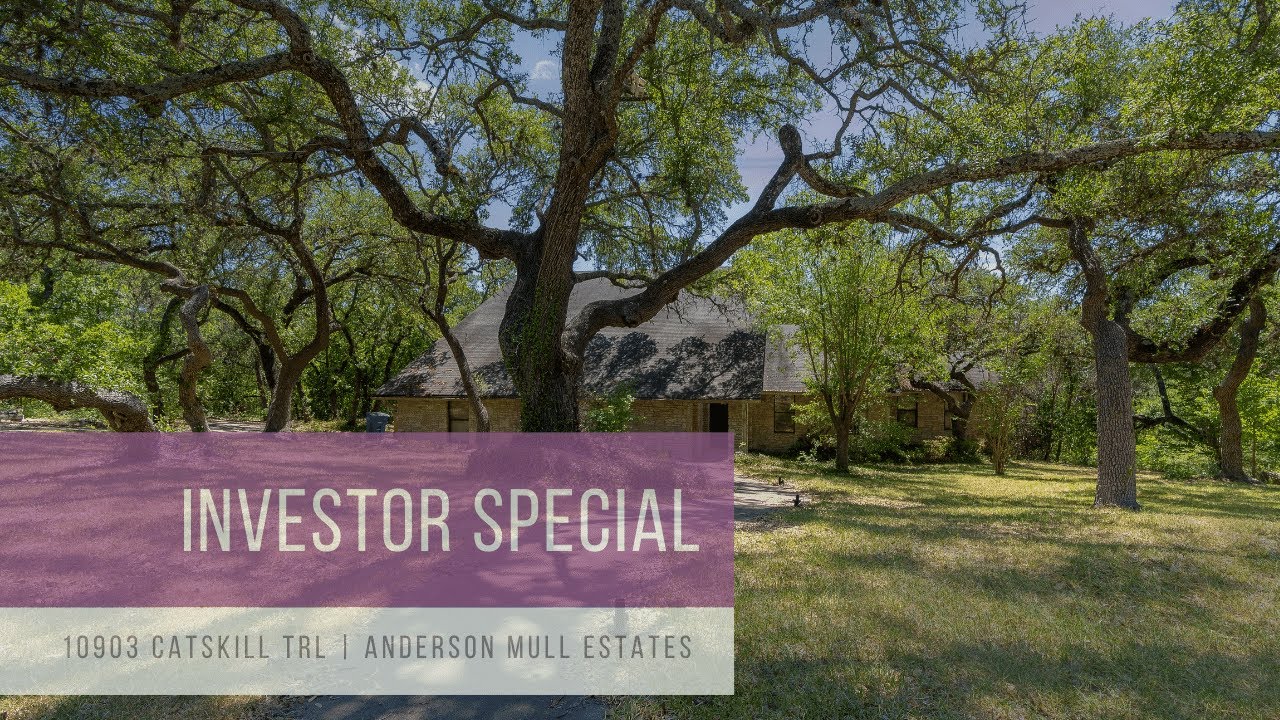10903 Catskill Trail Walkthrough Anderson Mill Estates YouTube
