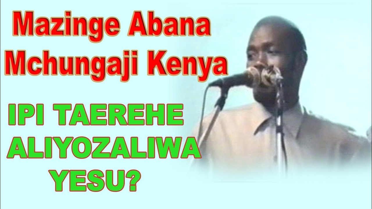 Mazinge Awabana Wachungaji Kenya Hoja Uungu wa Yesu na Ubatizo Washindwa Kuutetea Ukiristo