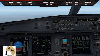 Xplane Omdb - Klax A321 Vatsim Uae22