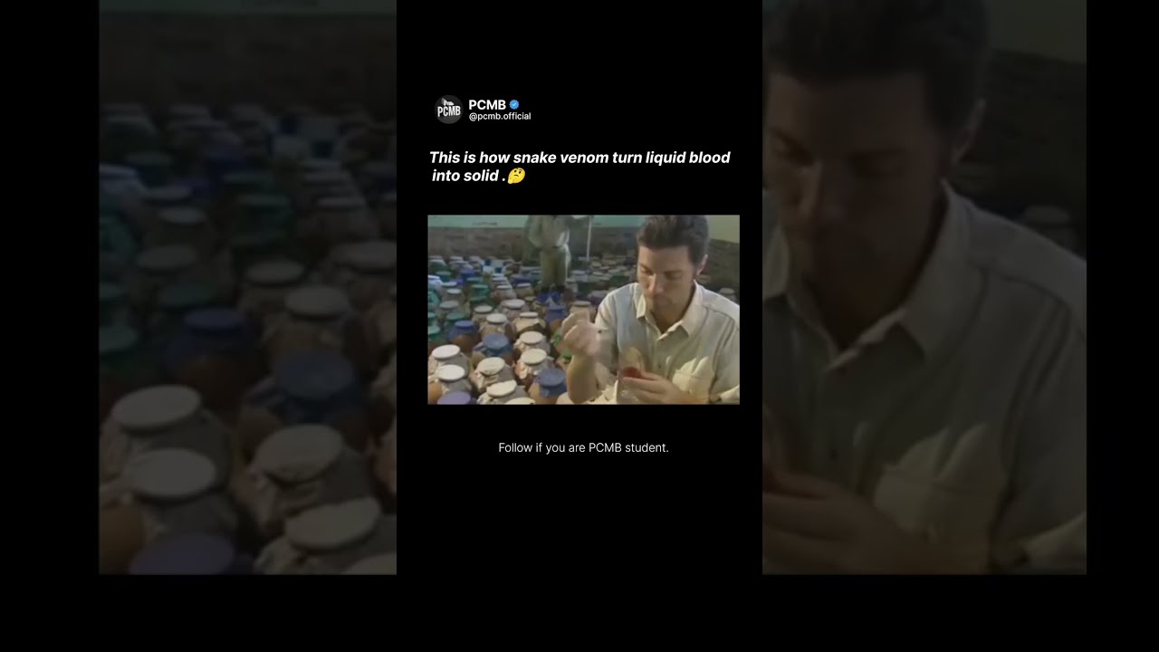 Follow if you are PCMB student. 