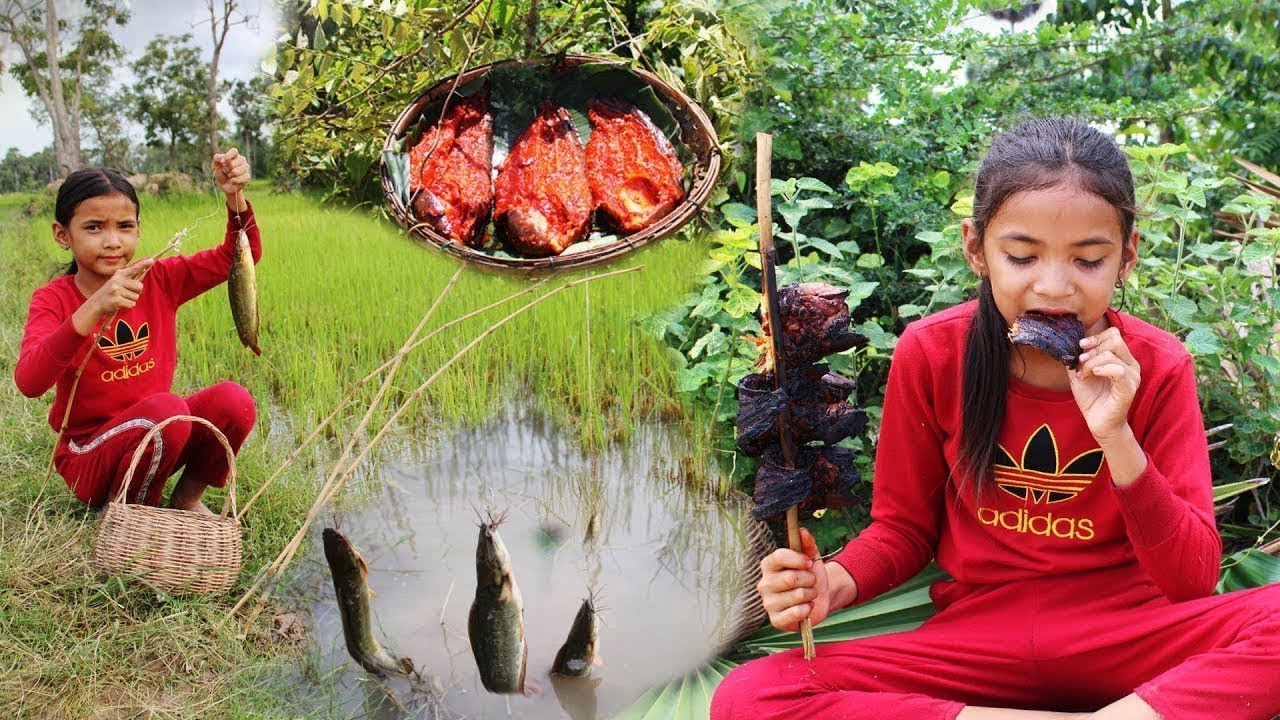 fishing Trap fish | under the sunlight recipe | My Countryside Life