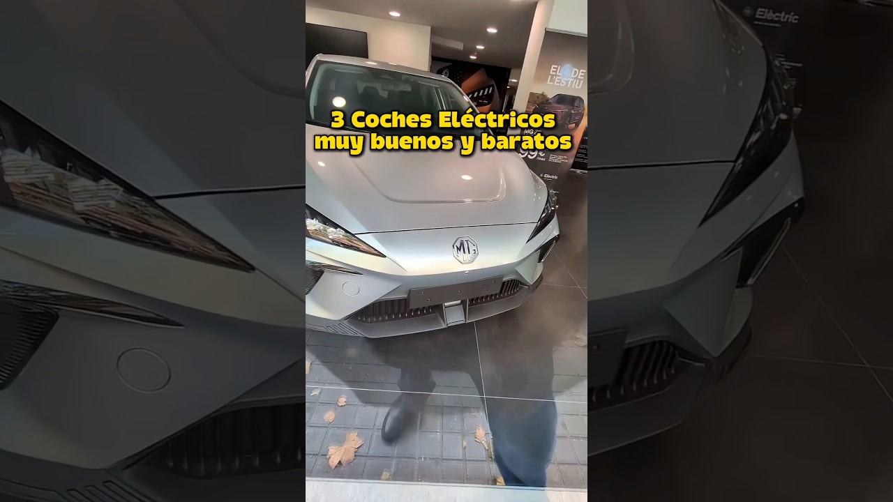 3 coches electricos buenos y baratos