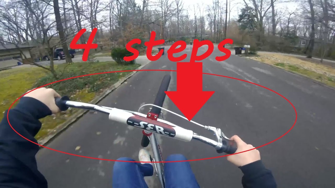 How to wheelie a bicycle the complete guide YouTube