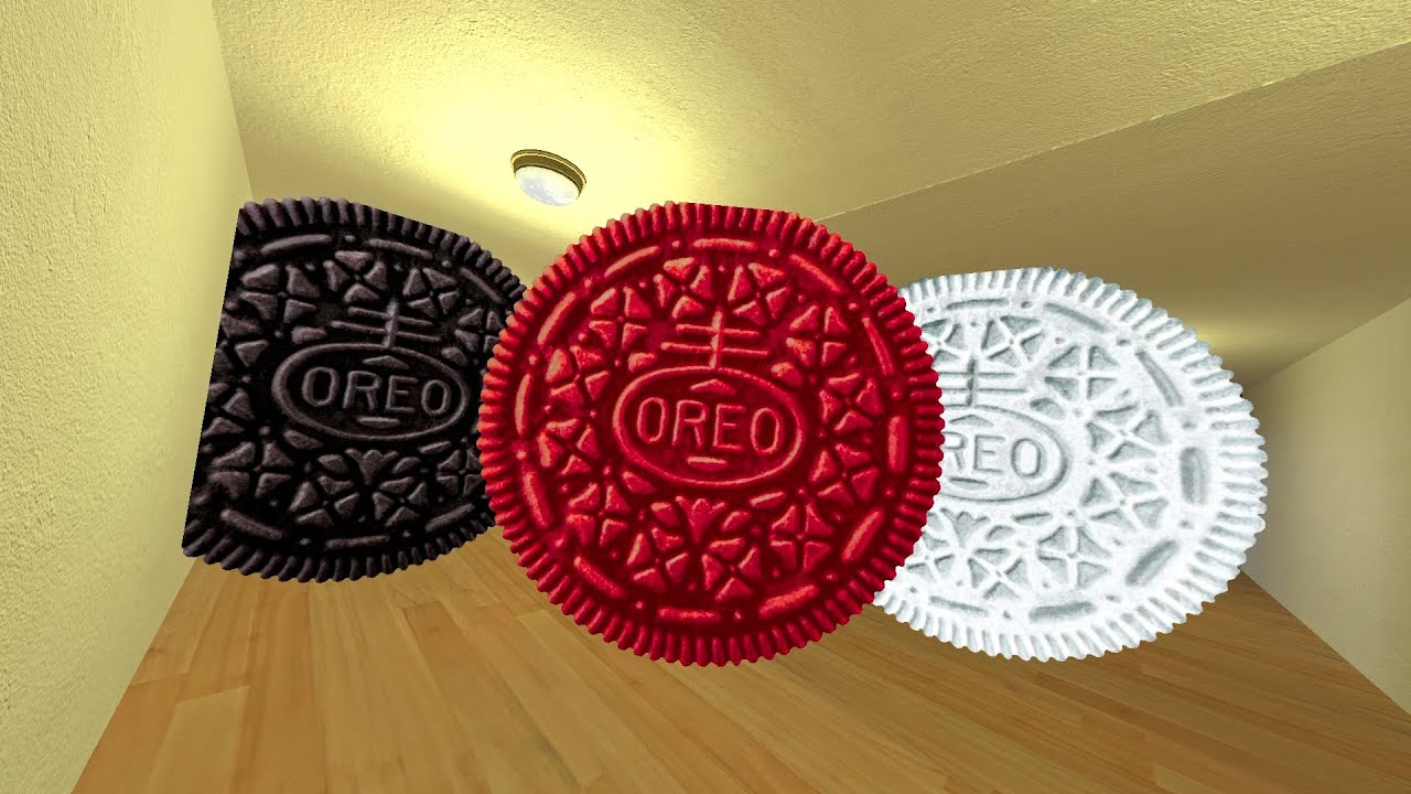 Black, White, & Red Oreo Nextbot Chases Me in Liminal Hotel | Gmod Nextbots