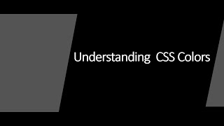 Understanding CSS Colors | Color Patterns in CSS | CSS Tutorials | Frontend Tutorials |