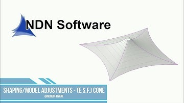 Shaping/Model Adjustments - (E.S.F.) Cone