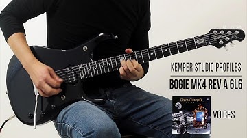 Kemper Profiles | Mesa Boogie Mark IV Rev A 6L6 | Voices (Dream Theater Cover)
