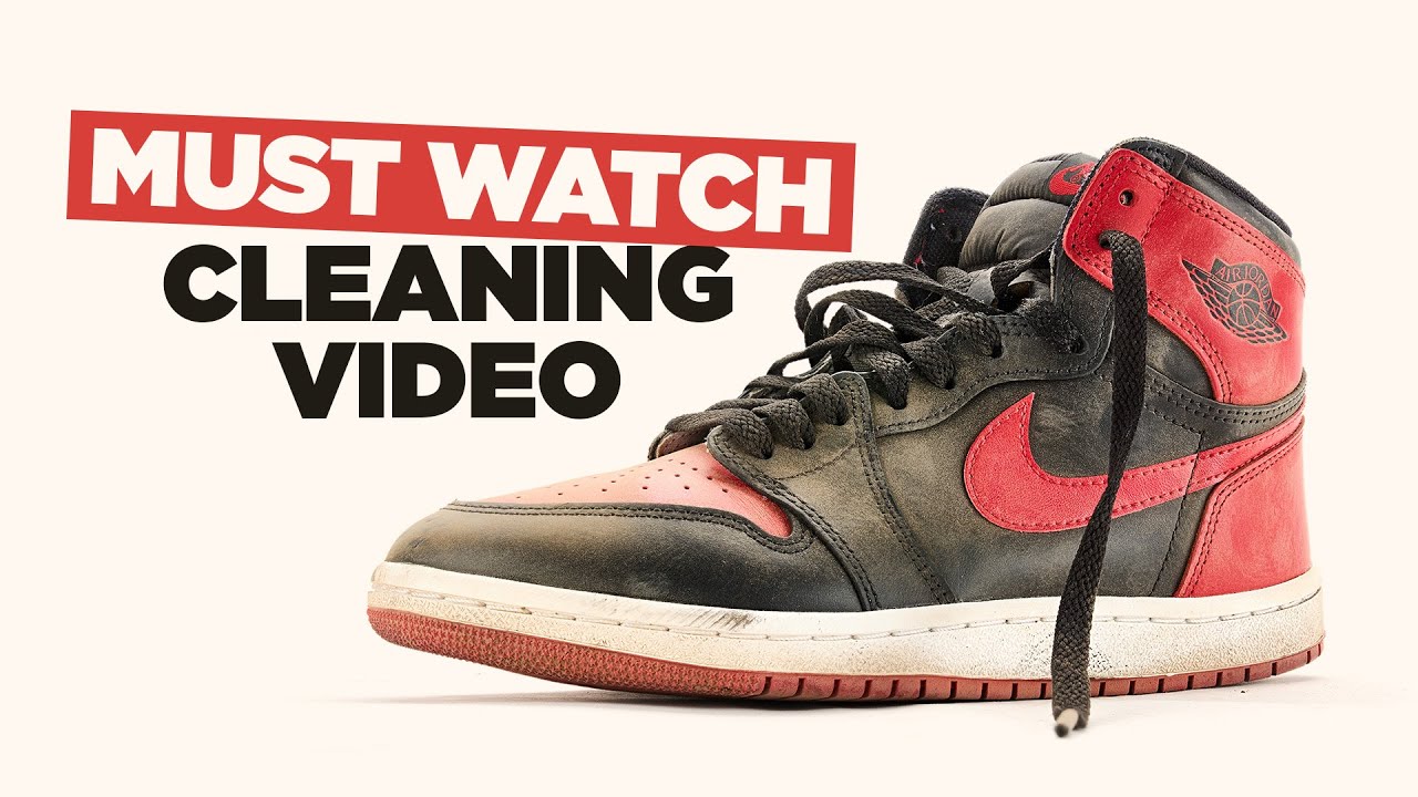 How To Make Your 85 Bred Air Jordan 1's Look BRAND NEW Again