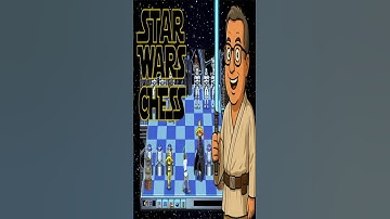 Star Wars Chess (1993 DOS) -"The Force Is in Check," #shorts