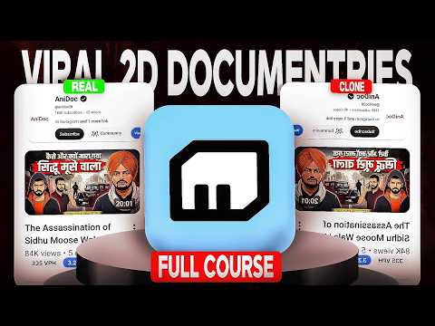 Make 2D Documentary Videos Like Anidoc in 10 Minutes with MiniMax Code!
