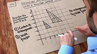 Key Skill - Describe an enlargement with a positive scale factor.