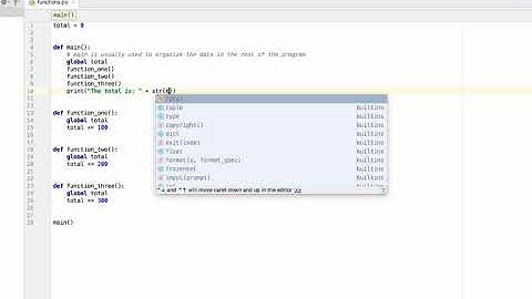 PRG 105: Global Variables in Python