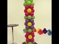 Balloon Flower Power Tower - DIY Tutorial