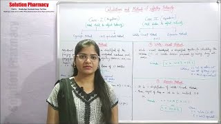 Inorganic Chemistry (18) Calculations and Method of Adjusting Isotonicity of Solution | Buffers