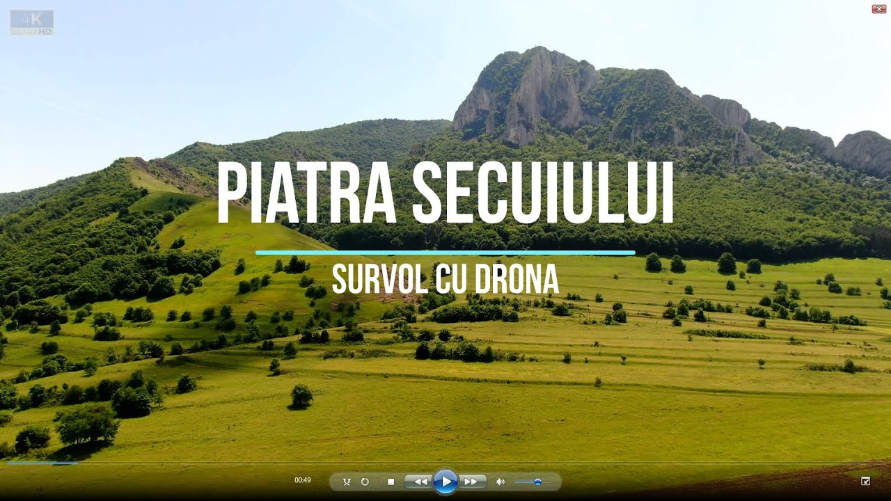 Piatra Secuiului - Survol cu drona