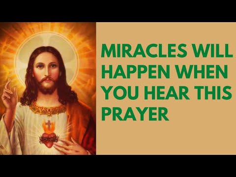 Miracles will happen when you listen to this prayer | Most powerful prayer for difficult situations