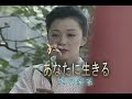 (カラオケ)あなたに生きる / 大川栄策