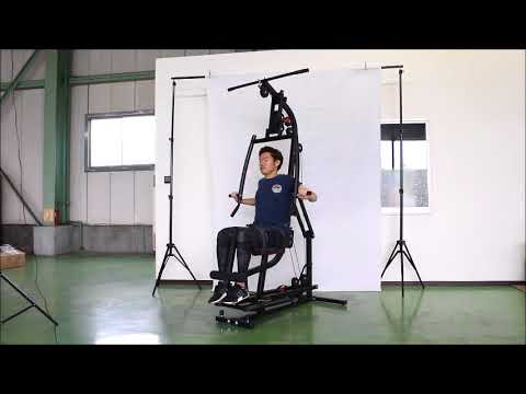 マルチトレーニング器具 LS-SA-688Sのご説明 - YouTube