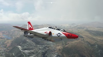 Xbox Series X Flight Simulator T45 Low Level Gameplay