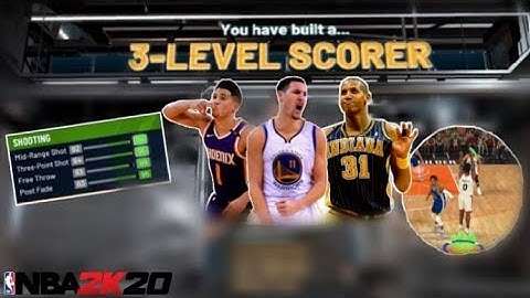 THE BEST SHOOTING GUARD BUILD IN NBA 2K20?! | GLITCHY SHARPSHOOTING SHOT CREATOR BUILD