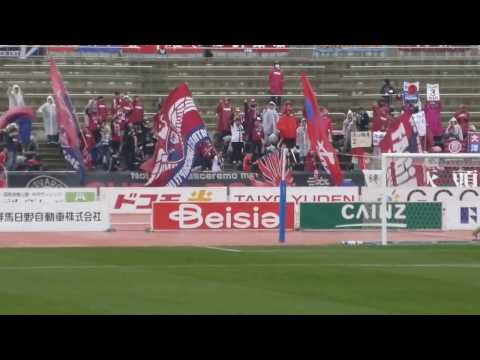 2017.03.26 ファジアーノ岡山　試合前　桃太郎チャント