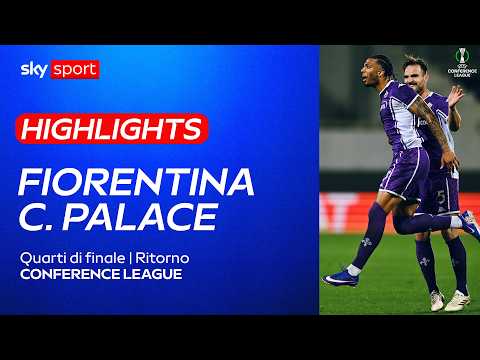Video Fiorentina-Crystal Palace: gol e highlights | Conference League