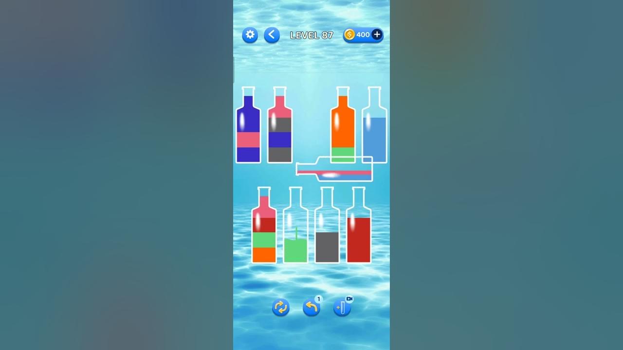 Water Game Water sort Water port puz Games YouTube