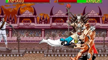 Mortal Kombat 2 Raiden Gameplay Playthrough